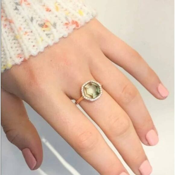 Joy Drasvecky Jewelry - Joy Drasvecky Chloe Jade Gemstone Ring 6-8
